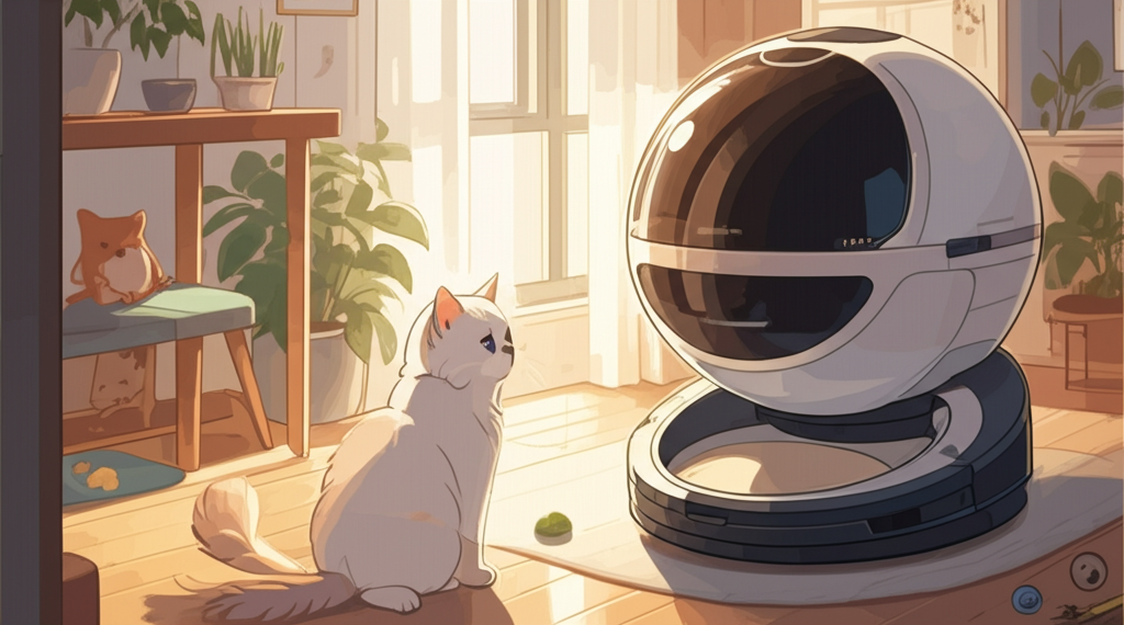 Aslans adventure accepting the new litter robot 4