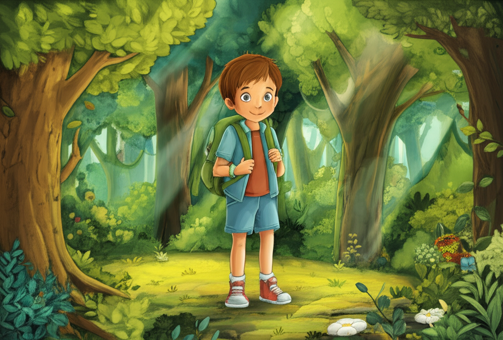 Quentin's awesome forest adventure