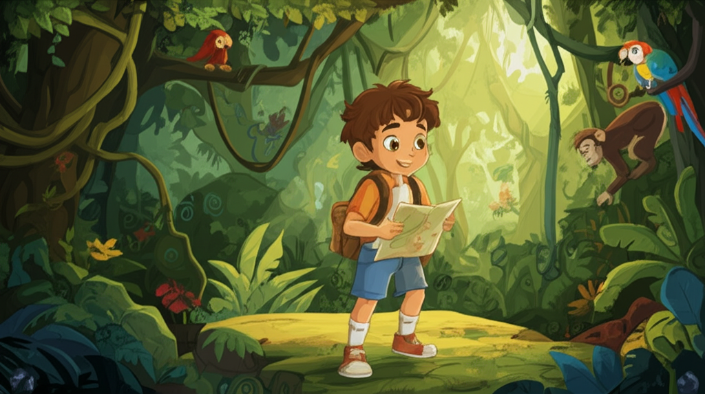 Adam in the jungle